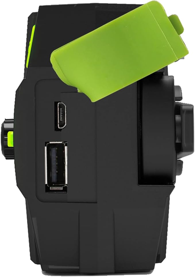 5in1 Solar Kurbelradio, AM/FM, USB, 4000 mAh Powerbank, LED Taschenlampe, Leselampe SOS-Alarm, Bewegungsmelder, Dynamo Kurbel Radio Weltempfänger Notfallradio für Camping