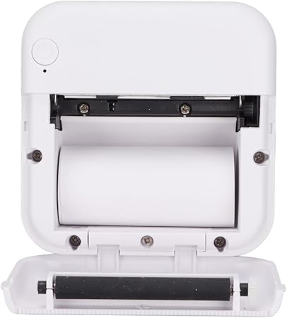 Etikettendrucker, Tragbarer Bluetooth-Drucker 200 DPI, Drahtlose Verbindung Thermopapier Keine Tinte -Drucker für das Home Office