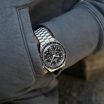 Pagani Design 1701 V3 Moon Armbanduhr Herren Quarz Chronograph Uhren Japan VK63 Uhrwerk Edelstahl Wasserdicht Sportuhr