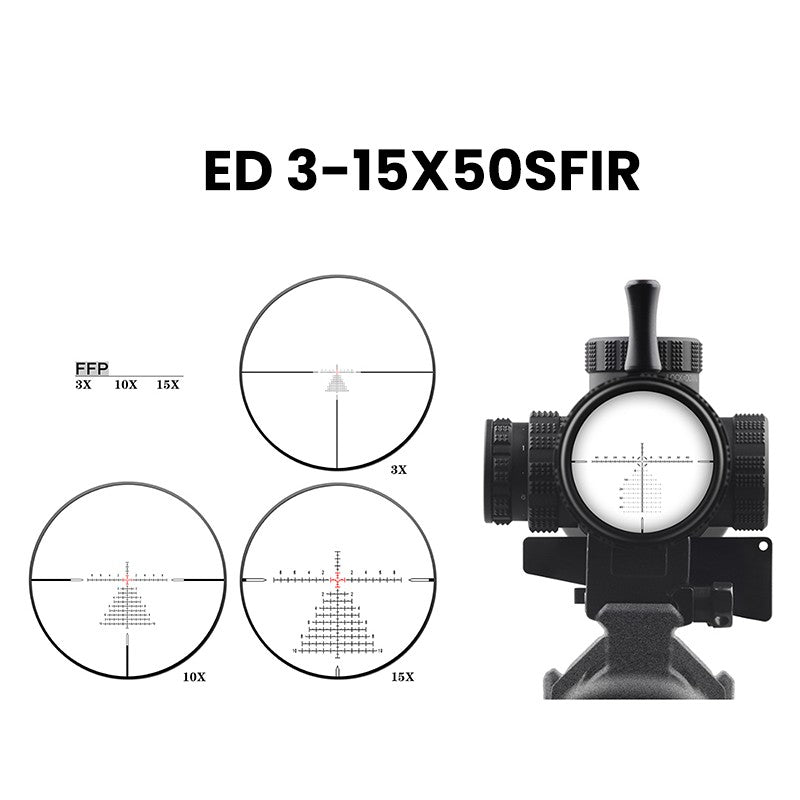 DISCOVERYOPT 3-15X50SFIR FFP-Z Optics Scopes
