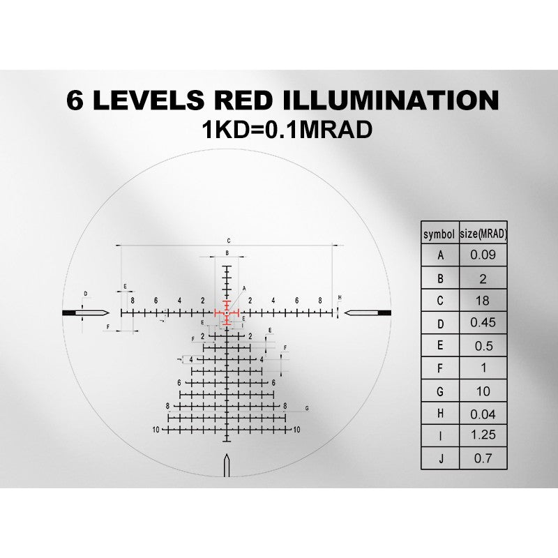 DISCOVERYOPT 3-15X50SFIR FFP-Z Optics Scopes