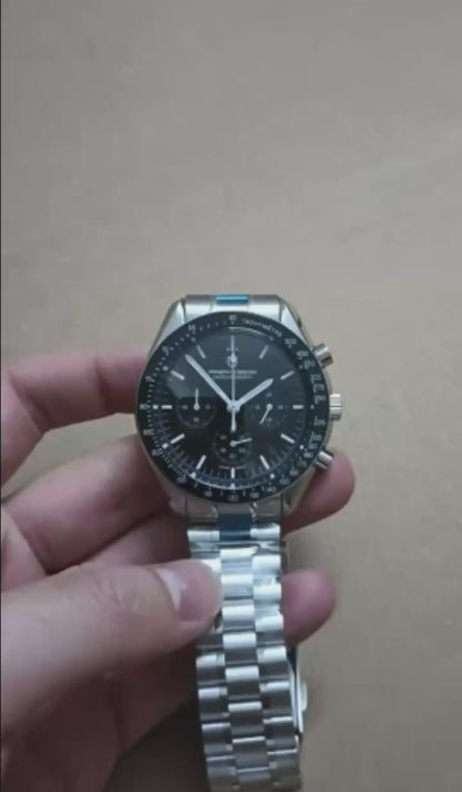 Pagani Design 1701 V3 Moon Armbanduhr Herren Quarz Chronograph Uhren Japan VK63 Uhrwerk Edelstahl Wasserdicht Sportuhr
